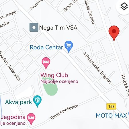 Apartman Masa Jagodina Buitenkant foto
